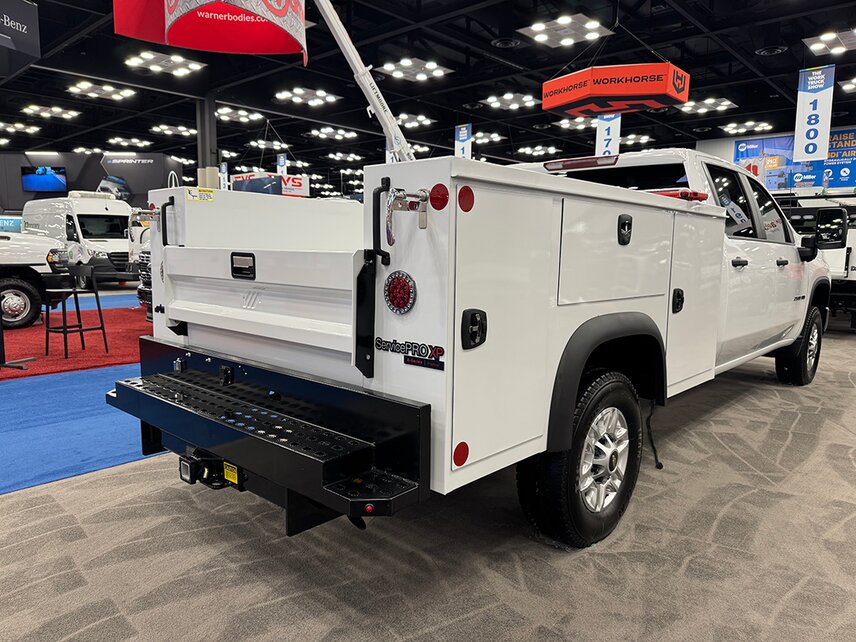 The Service Pro XP was a crowd favorite, sparking lots of interest on the show floor.